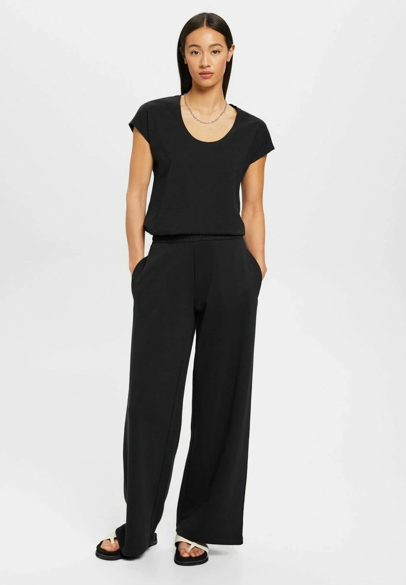 Edc By Esprit MIT U BOOTAUSSCHNITT - T-Shirt Basic - Black 4 Edc By Esprit MIT U BOOTAUSSCHNITT - T-Shirt Basic - Black – Bild 2