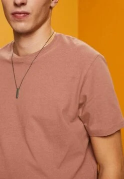 Edc By Esprit T-Shirt Basic - Dark Old Pink -Esprit d9fa5acd2b6e48d6bb829abdae14fe21