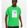 ESPRIT MIT FRONTPRINT - T-Shirt Print - Green 2 ESPRIT MIT FRONTPRINT - T-Shirt Print - Green -Esprit daaacbc44e404a70a1a0a413dfc379c9