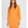 ESPRIT MOCKNECK DRESS - Strickkleid - Golden Orange 2 ESPRIT MOCKNECK DRESS - Strickkleid - Golden Orange -Esprit dadc201c67a64e7dab73f1e7ecd7bbb0