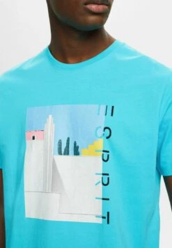 ESPRIT MIT FRONTPRINT - T-Shirt Print - Aqua Green 11 ESPRIT MIT FRONTPRINT - T-Shirt Print - Aqua Green -Esprit db90b5cd91e441b08350b3bdd1577554