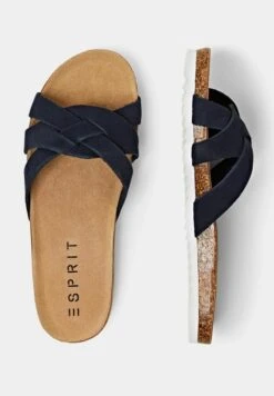 ESPRIT SLIDE - Pantolette Flach - Navy 10 ESPRIT SLIDE - Pantolette Flach - Navy -Esprit dd4e1356bbd243419a4224548c84510c