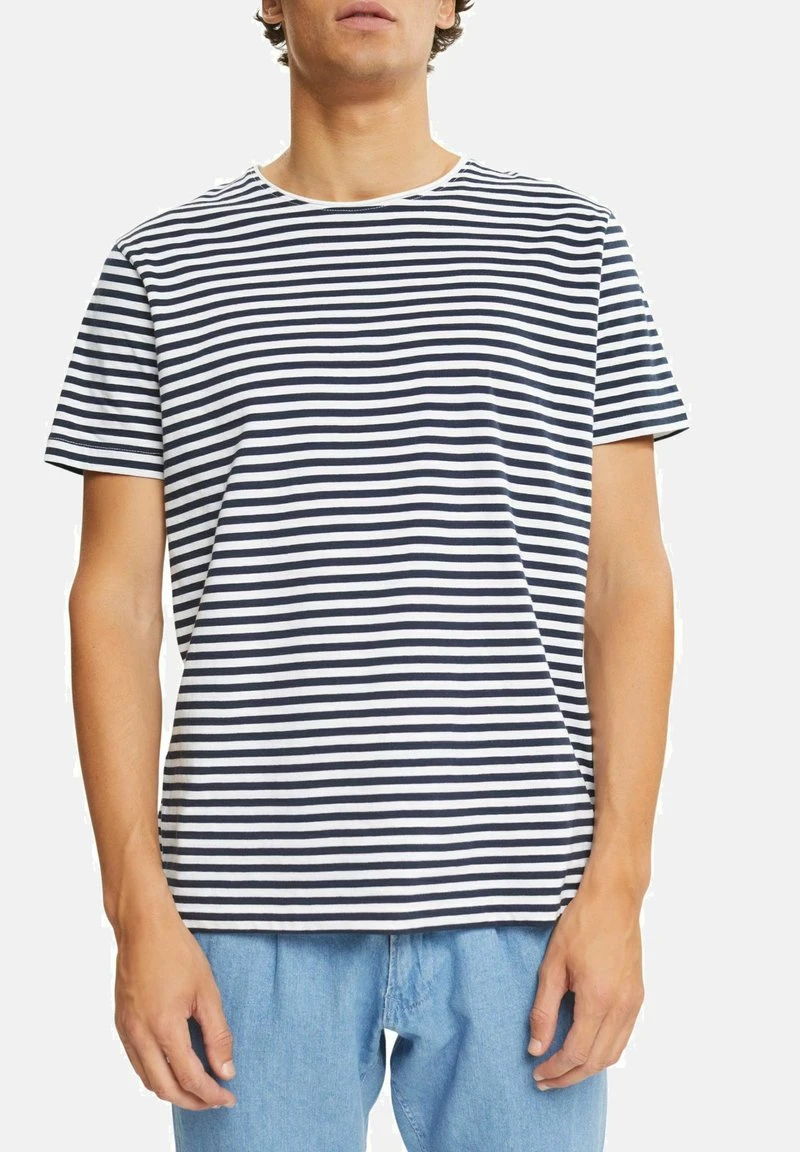 ESPRIT MIT STREIFENMUSTER - T-Shirt Print - White 6 ESPRIT MIT STREIFENMUSTER - T-Shirt Print - White – Bild 4