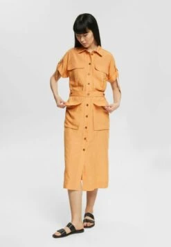 ESPRIT MIT GÜRTEL - Blusenkleid - Orange Red 9 ESPRIT MIT GÜRTEL - Blusenkleid - Orange Red -Esprit e034446bacbb40e992815a0bb7b7003f
