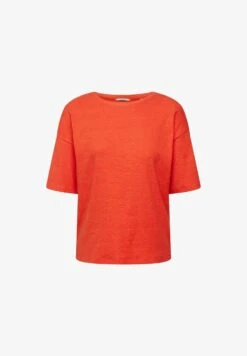 ESPRIT T-Shirt Basic - Orange Red 13 ESPRIT T-Shirt Basic - Orange Red -Esprit e0aac633db2640358c83ba36f3683af5