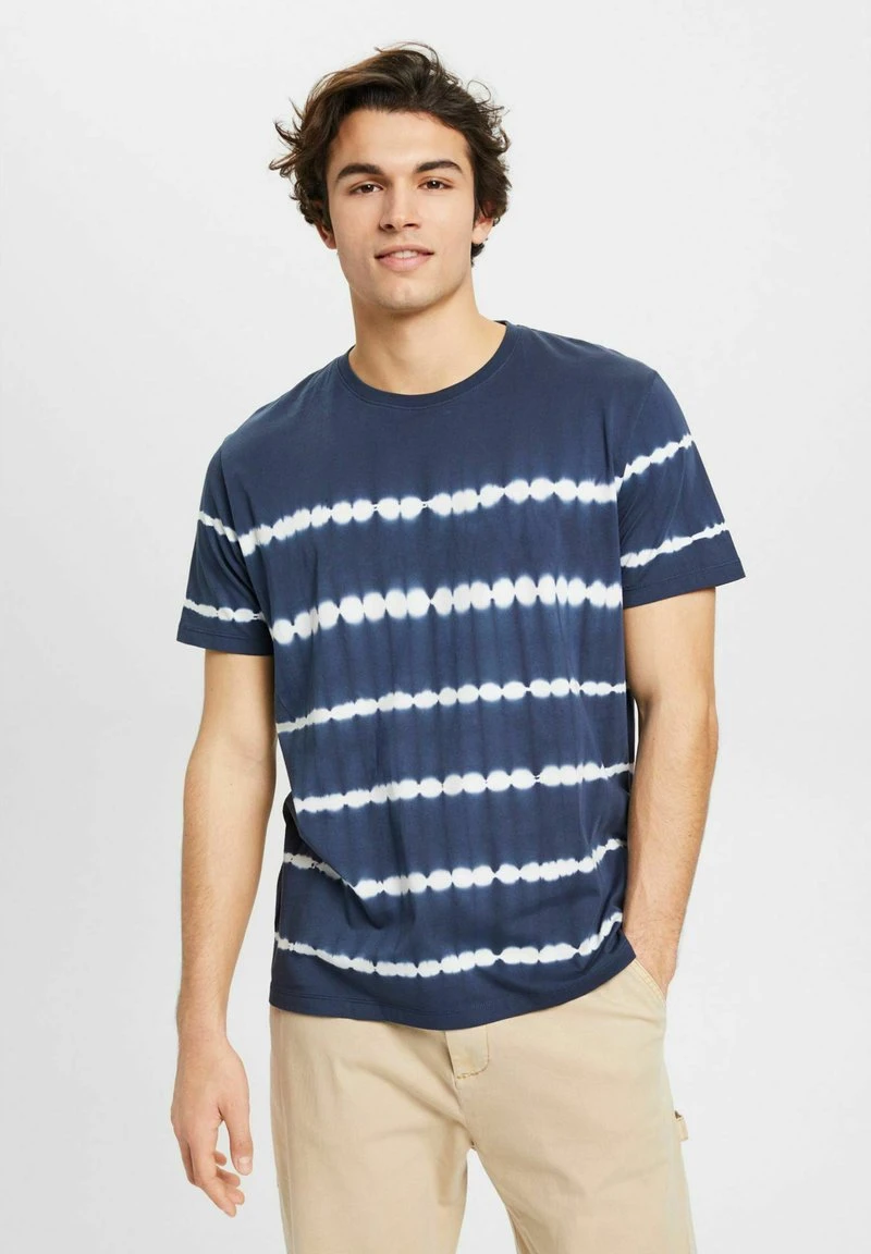 ESPRIT REGULAR FIT - T-Shirt Print - Navy 3 ESPRIT REGULAR FIT - T-Shirt Print - Navy