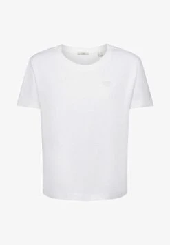 ESPRIT MIT LOGO-PRINT - T-Shirt Basic - White 13 ESPRIT MIT LOGO-PRINT - T-Shirt Basic - White -Esprit e13eb8380f1043fb81b2154a935fa785