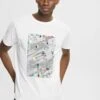 Edc By Esprit REGULAR FIT - T-Shirt Print - White 2 Edc By Esprit REGULAR FIT - T-Shirt Print - White -Esprit e194bffc00c04ba8b8328fcfbfeaac9d