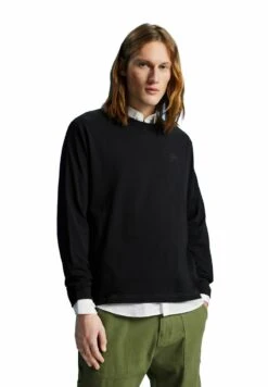 ESPRIT LONGSLEEVE MIT DELFINPRINT - Langarmshirt - Black