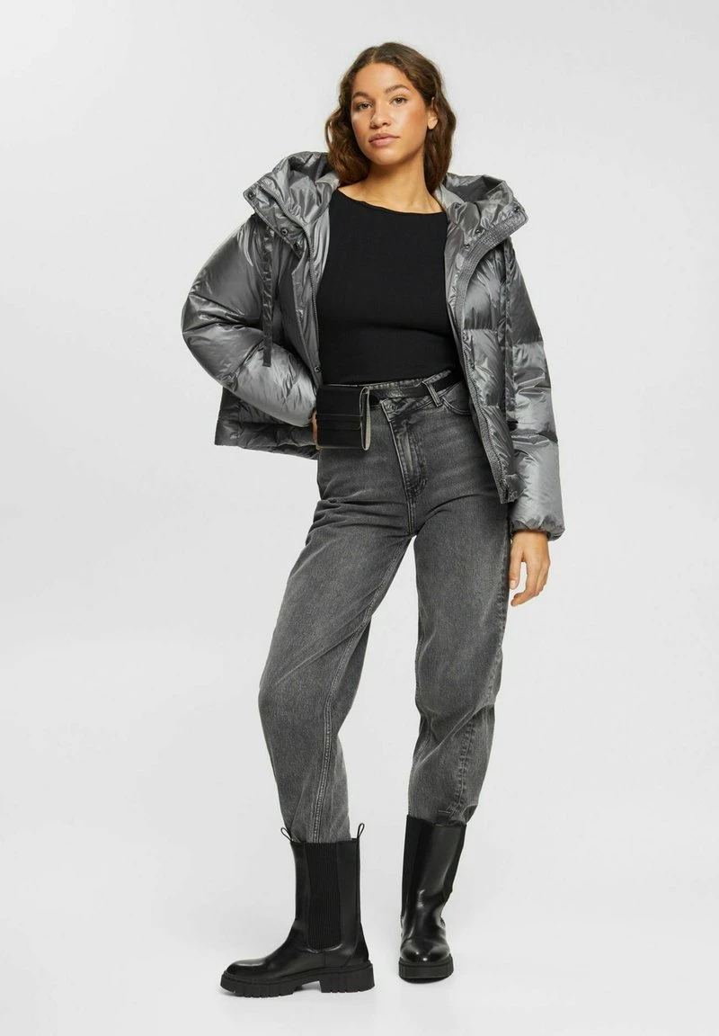 ESPRIT POINTELLE - T-Shirt Basic - Black 7 ESPRIT POINTELLE - T-Shirt Basic - Black – Bild 5