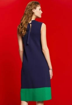 ESPRIT ÄRMELLOSES MIT RUNDHALS - Strickkleid - Dark Blue 13 ESPRIT ÄRMELLOSES MIT RUNDHALS - Strickkleid - Dark Blue -Esprit e6a146d423a7405db24521c51e4afa79