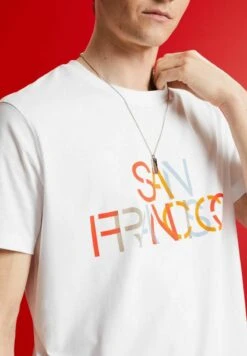 ESPRIT MIT FRONTPRINT - T-Shirt Print - New White 13 ESPRIT MIT FRONTPRINT - T-Shirt Print - New White -Esprit e7527626117e42ef9387c552cb86a4f8