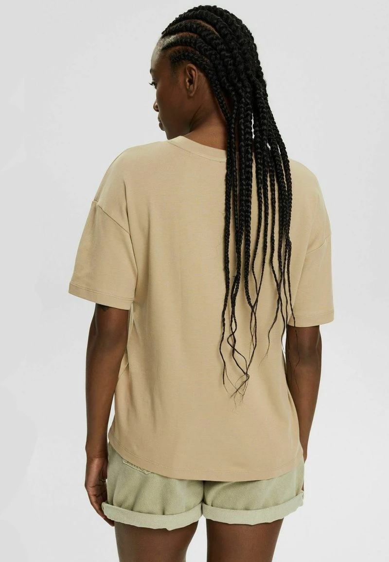ESPRIT MIT BRUSTTASCHE - T-Shirt Basic - Pale Khaki 5 ESPRIT MIT BRUSTTASCHE - T-Shirt Basic - Pale Khaki – Bild 3