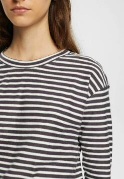 ESPRIT MIT STREIFEN - Langarmshirt - Anthracite -Esprit e8275a14fa1a4f5bb7cd989d32419301