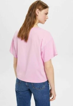 Edc By Esprit MIT V AUSSCHNITT - T-Shirt Basic - Lilac -Esprit e8d10dfeafe94dde9efb80ca10739652