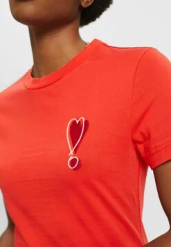 ESPRIT MIT GESTICKTEM HERZMOTIV - T-Shirt Print - Orange Red New 11 ESPRIT MIT GESTICKTEM HERZMOTIV - T-Shirt Print - Orange Red New -Esprit e8edfa071b1e4f7e9c4033d8f3fa7c6d