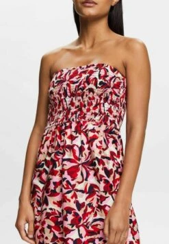 ESPRIT GESMOKTES MINI SCHLA - Freizeitkleid - Dark Red 11 ESPRIT GESMOKTES MINI SCHLA - Freizeitkleid - Dark Red -Esprit ea41bc19b8714cf485126d6cf842ef62