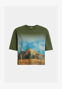 ESPRIT CROPPED - T-Shirt Print - Forest 11 ESPRIT CROPPED - T-Shirt Print - Forest -Esprit eb176c9d17194cdead2c12d56f33b76e