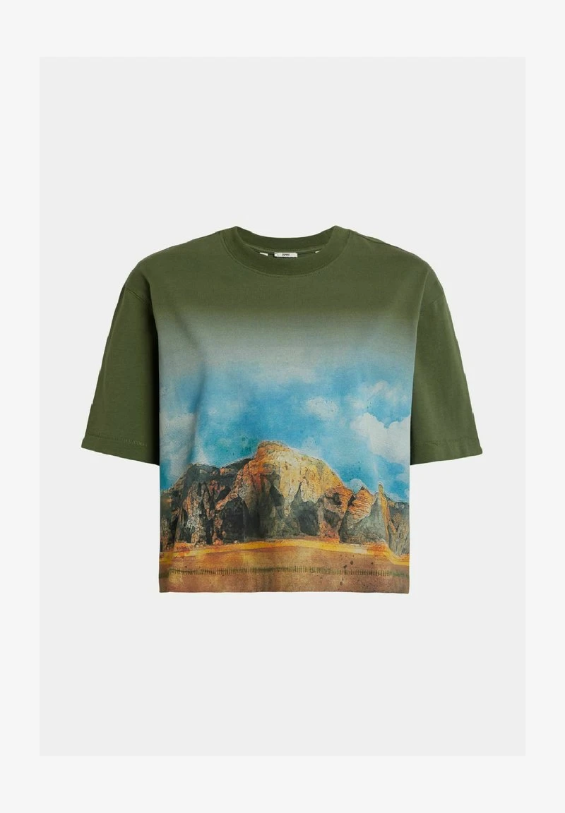 ESPRIT CROPPED - T-Shirt Print - Forest 6 ESPRIT CROPPED - T-Shirt Print - Forest – Bild 4