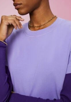 Edc By Esprit T-Shirt Basic - Purple 13 Edc By Esprit T-Shirt Basic - Purple -Esprit eb3576b6be8f47c893252797f2820731