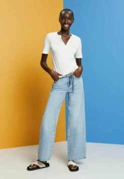 ESPRIT KURZARM - T-Shirt Basic - Off White 12 ESPRIT KURZARM - T-Shirt Basic - Off White -Esprit ed428efb4bac4fc886e58a663a4bbf81