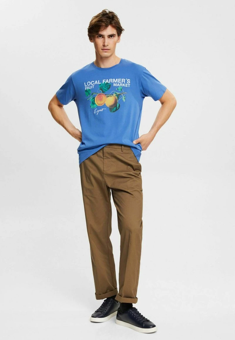 ESPRIT MIT PRINT - T-Shirt Print - Blue 4 ESPRIT MIT PRINT - T-Shirt Print - Blue – Bild 2