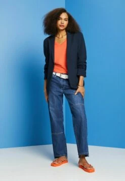 ESPRIT T-Shirt Basic - Coral Orange -Esprit ed5327bc2ca34a9c91cdcc65fe04bdd9