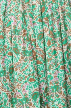 Edc By Esprit Gemustertes Kleid Green -Esprit edc by esprit gemustertes kleid green 3