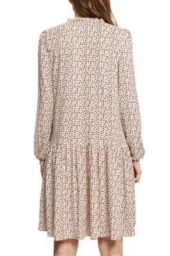 Edc By Esprit Kleid Mit Rüschen-Details Sand -Esprit edc by esprit kleid mit ruschen details sand 2