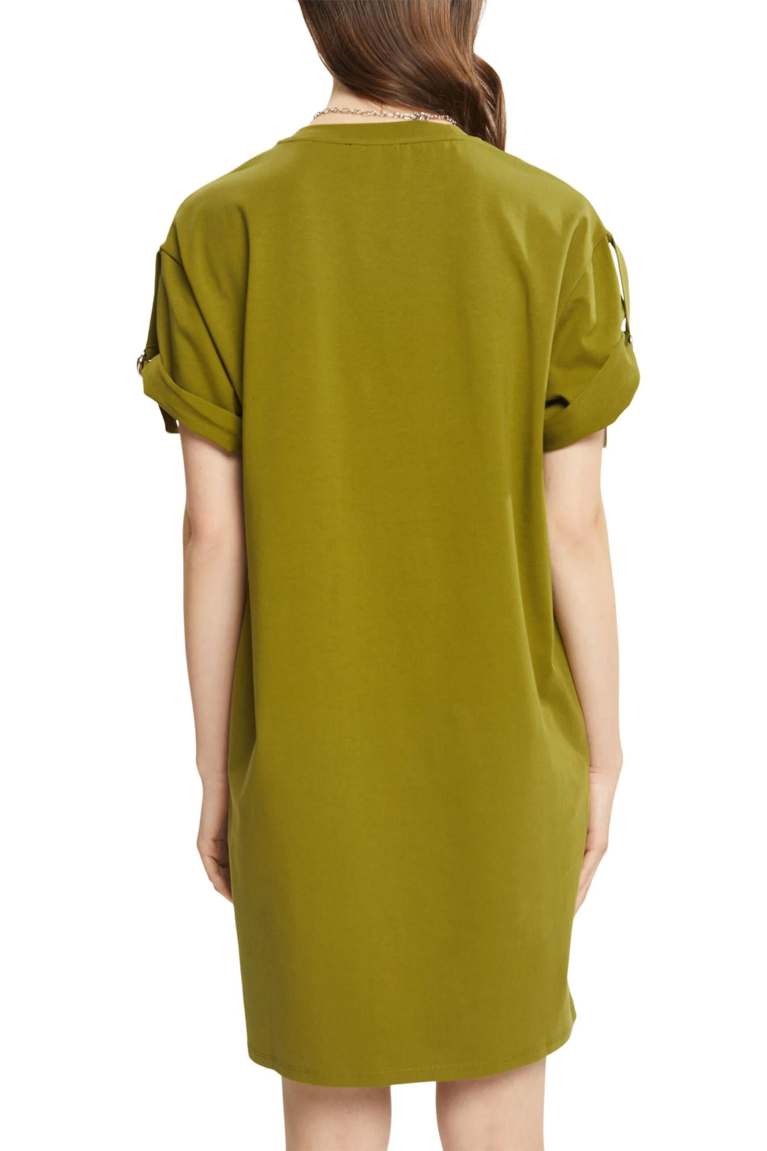 Edc By Esprit Minikleid Mit Schnallen Olive 5 Edc By Esprit Minikleid Mit Schnallen Olive – Bild 3