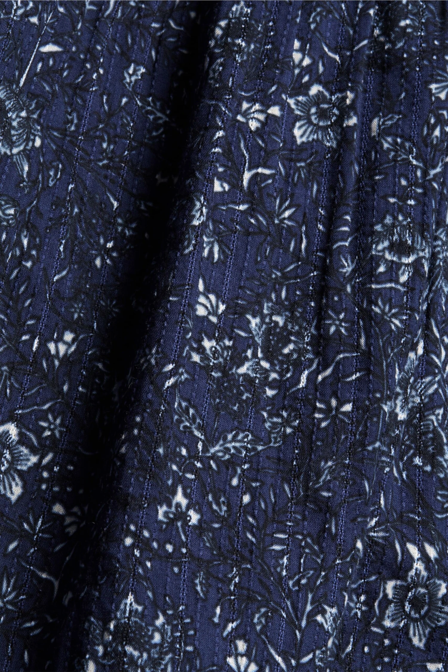 Edc By Esprit Print-Kleid Mit Rüschen Navy 4 6 Edc By Esprit Print-Kleid Mit Rüschen Navy 4 – Bild 4