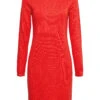 Edc By Esprit Strickkleid In Midilänge Orange Red -Esprit edc by esprit strickkleid in midilange orange red