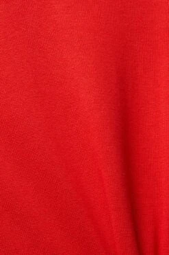 Edc By Esprit Strickkleid In Midilänge Orange Red -Esprit edc by esprit strickkleid in midilange orange red 3