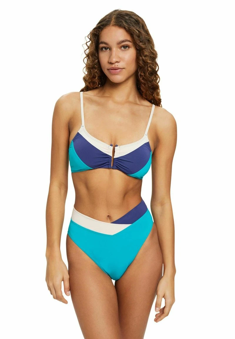 ESPRIT MIT BUND IM COLOUR BLOCK-DESIGN - Bikini-Hose - Teal Green 3 ESPRIT MIT BUND IM COLOUR BLOCK-DESIGN - Bikini-Hose - Teal Green