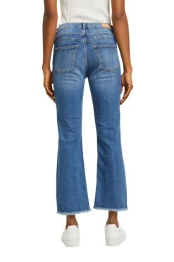 ESPRIT Ausgestellte Baumwolljeans Mit Mittlerer Bundhöhe Blue Medium Washed -Esprit esprit ausgestellte baumwolljeans mit mittlerer bundhohe blue medium washed 2
