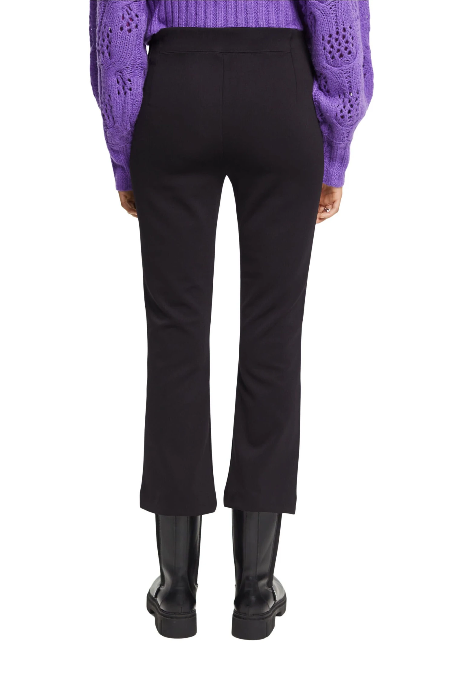 ESPRIT Cropped-Schlaghose Black 5 ESPRIT Cropped-Schlaghose Black – Bild 3