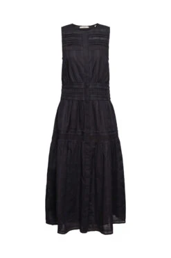 ESPRIT Dobby-Kleid Black