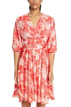 ESPRIT Floral Gemustertes Kleid Red -Esprit esprit floral gemustertes kleid red 1