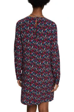 ESPRIT Gemustertes Minikleid Black -Esprit esprit gemustertes minikleid black 2