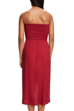 ESPRIT Gesmoktes Schlauchkleid In Midilänge Dark Red 8 ESPRIT Gesmoktes Schlauchkleid In Midilänge Dark Red -Esprit esprit gesmoktes schlauchkleid in midilange dark red 2