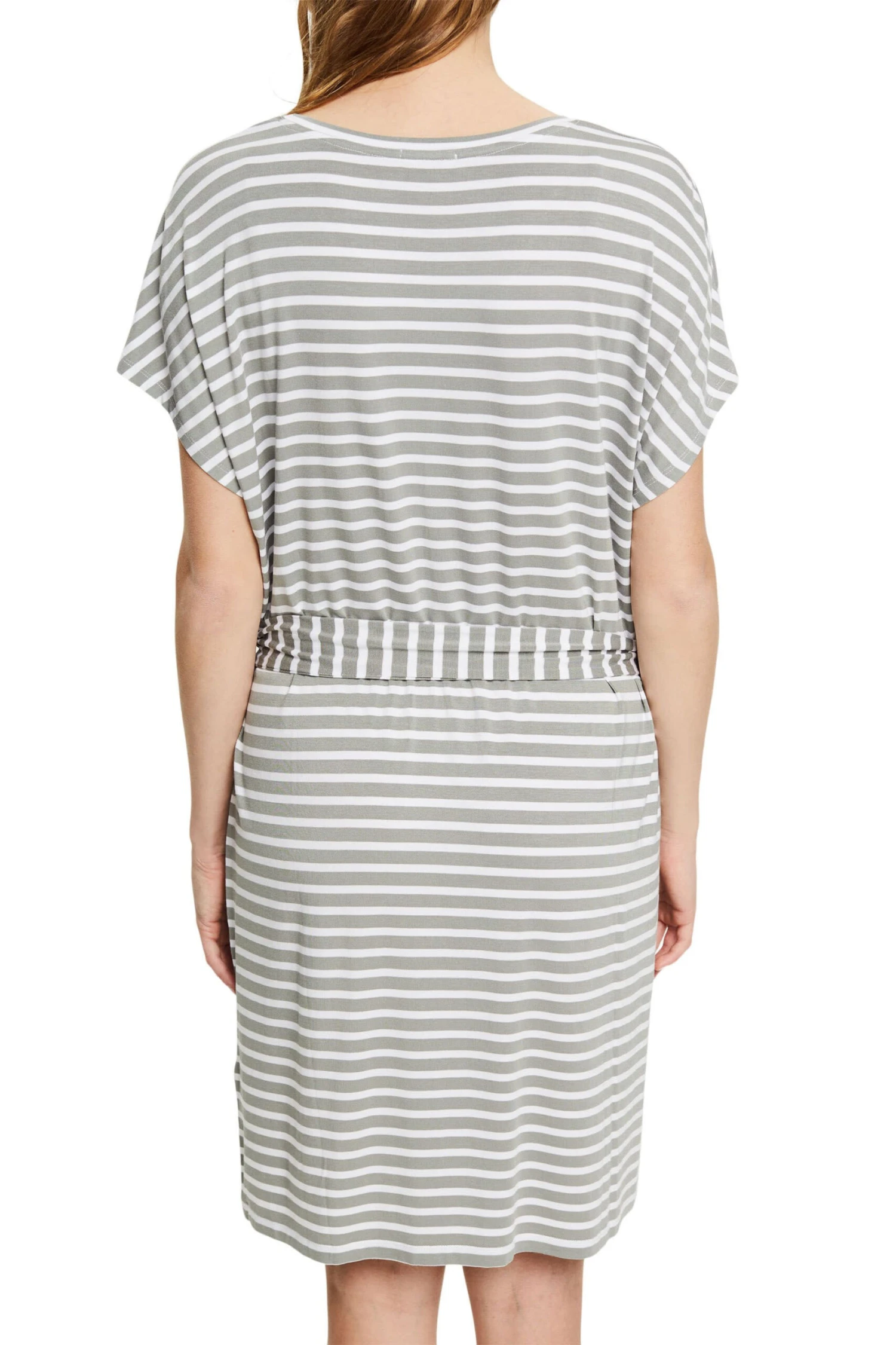 ESPRIT Gestreiftes Kleid Light Khaki 3 5 ESPRIT Gestreiftes Kleid Light Khaki 3 – Bild 3