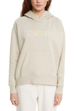 ESPRIT Hoodie Mit Kängurutasche Light Taupe 7 ESPRIT Hoodie Mit Kängurutasche Light Taupe -Esprit esprit hoodie mit kangurutasche light taupe 1