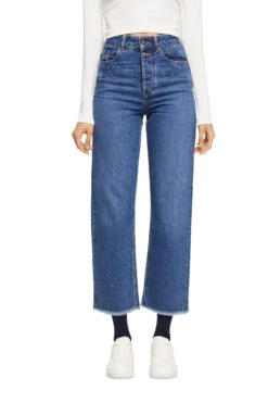 ESPRIT Jeans Mit Destroyed-Effekten In Dad Fit Blue Medium Washed -Esprit esprit jeans mit destroyed effekten in dad fit blue medium washed 1