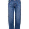 ESPRIT Jeans Mit Destroyed-Effekten In Dad Fit Blue Medium Washed -Esprit esprit jeans mit destroyed effekten in dad fit blue medium washed