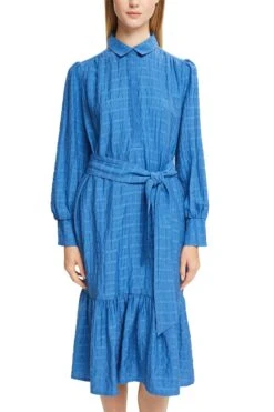 ESPRIT Karo-Midikleid Blue -Esprit esprit karo midikleid blue 1