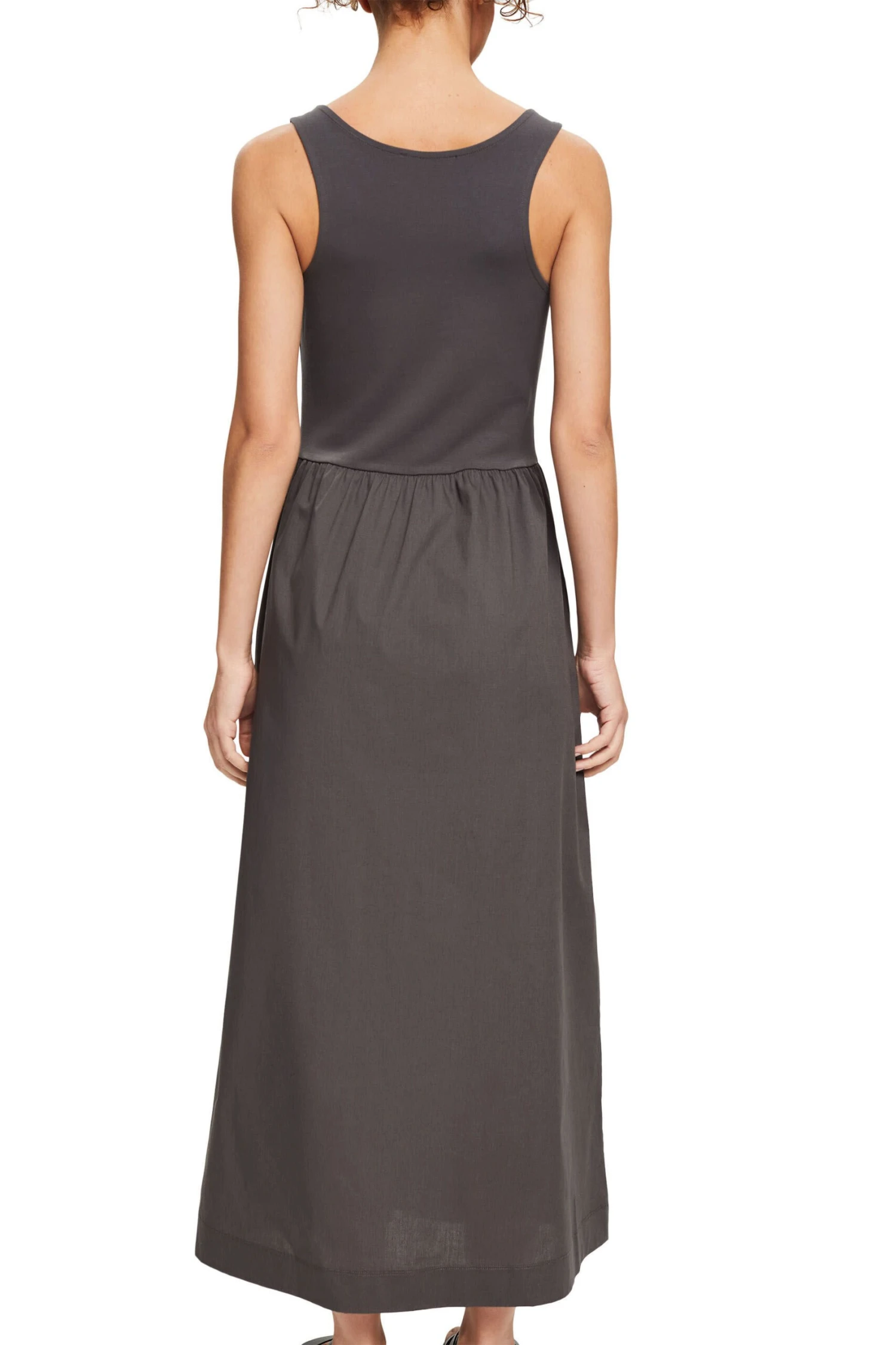 ESPRIT Kleid In Midilänge Anthracite 5 ESPRIT Kleid In Midilänge Anthracite – Bild 3