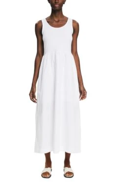 Esprit -Esprit esprit kleid in midilange white 1