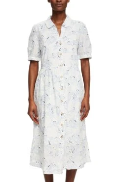 ESPRIT Kleid Midi Off White 4 -Esprit esprit kleid midi off white 4 1
