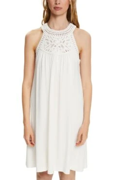 ESPRIT Kleid Mit Häkelspitze Off White 7 ESPRIT Kleid Mit Häkelspitze Off White -Esprit esprit kleid mit hakelspitze off white 1
