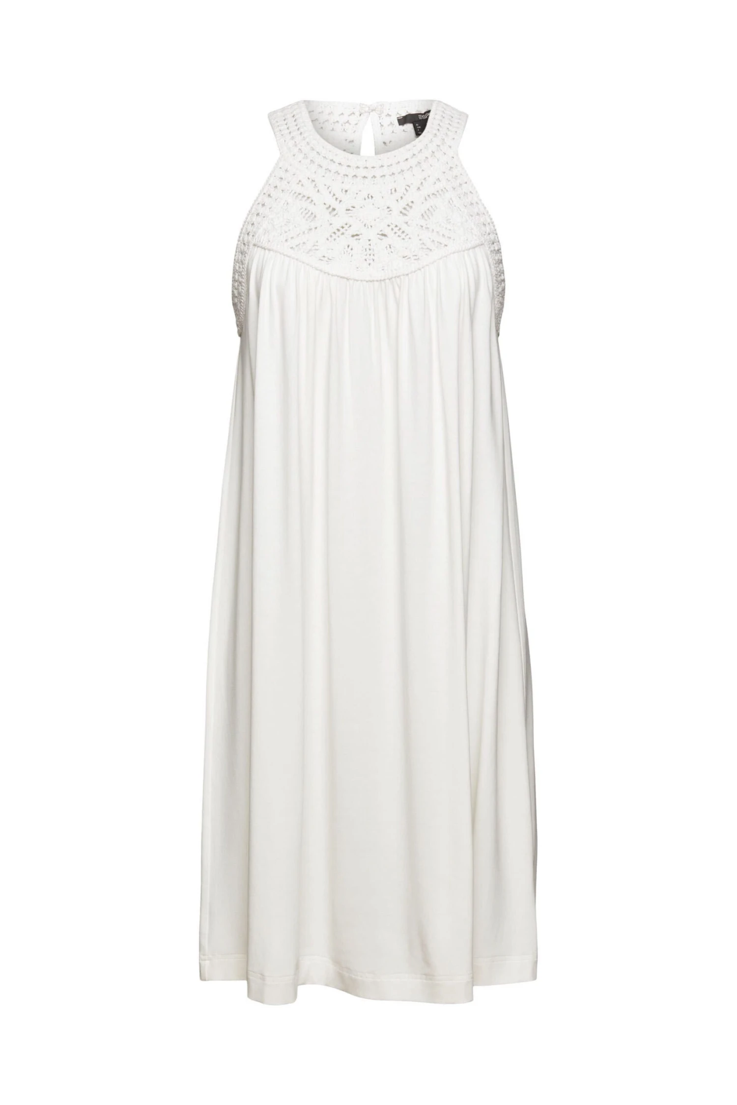 ESPRIT Kleid Mit Häkelspitze Off White 3 ESPRIT Kleid Mit Häkelspitze Off White